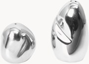 Zout- en peperstrooier Orevo van edelstaal, 2-delig