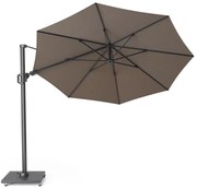 Challenger T2 premium zweefparasol 350 cm rond havanna