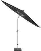 Riva premium parasol 300 cm rond faded black met kniksysteem