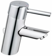 GROHE Concetto wastafelmengkraan eengreeps, met keramische schijven, flexibele aansluitslangen en temperatuurbegrenzer chroom 3220610E