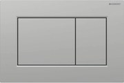 Geberit Sigma 01 bedieningspaneel square mat chroom voor Sigma reservoirs 8cm (UP720) en 12cm (UP320)