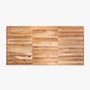 Petter Hoofdbord Voor Bed Van 150 Cm In Acaciahout Acacia Bruin & 150 Cm - Sklum