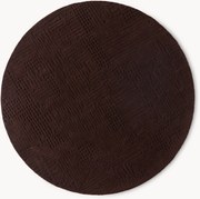 Rond wollen vloerkleed Merima, handgetuft