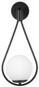 Wandlamp G093-1W Black White