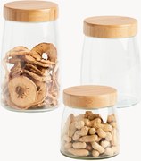 Glazen opbergpot Stowly