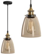 Hangende glazen plafondlamp Verto D APP049-1CP