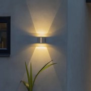 KONSTSMIDE Wandlamp Pavia LED 4x3 W donkergrijs