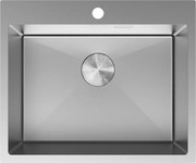 Mexen Solix roestvrijstalen spoelbak 1-komorige 600 x 500 mm, inox - 6408601000-01