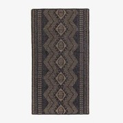 Rechthoekig Buitenkleed Van Polypropyleen Ariane Grijs – Taupe & 150 X 80 Cm - Sklum