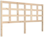 vidaXL Hoofdbord 156x4x100 cm massief grenenhout