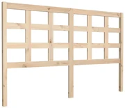 vidaXL Hoofdbord 156x4x100 cm massief grenenhout