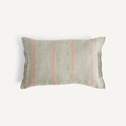 Kussenhoes in gestreept linnen, Virel