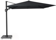 Platinum Challenger zweefparasol 3x3m T2 premium (excl. voet) jet black