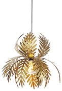 Vintage hanglamp goud veren - Botanica