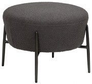 Dan-Form Orbit Ronde Poef Boulce Stone Grijs