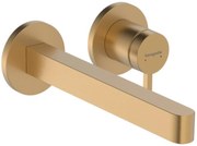 Hansgrohe Finoris Wastafelmengkraan 22,5 cm Geborsteld Brons