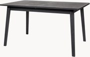 Uitschuifbare houten eettafel Skagen, 180 - 225 x 90 cm