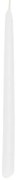 Kaarsjes smal, wit, 17 cm, 10 stuks
