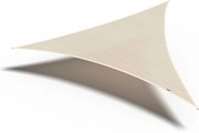 Platinum Coolfit schaduwdoek driehoek 5.0x5.0x5.0m - Gebroken Wit