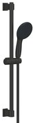 GROHE Vitalio Start 110 Glijstangset - 60cm - ronde handdouche - 2 straalsoorten - gladde doucheslang - mat zwart 279482431