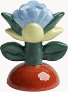 Handbeschilderde kandelaar Blume