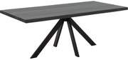 Goossens Eettafel Blade, Boomstamblad 200 x 100 cm 5 cm dik