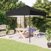 vidaXL Partytent inklapbaar 3x3 m zwart