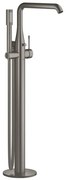 GROHE Essence New Afbouwdeel vrijstaande badkraan - omstel - draaibare uitloop 27.7cm - handdouche - doucheslang - brushed hard graphite 23491AL1