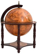 vidaXL Globebar massief eucalyptushout bruin