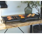 Livoo Tafelgrill Teppanyaki elektrisch 70x23 cm 1800 W zwart