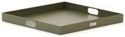 Dienblad voor buiten en binnen  | Manifesto  | Aluminium | Groen | 50x50cm | Kees Smit Tuinmeubelen