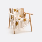 Plaid getuft motief, katoen, Solis