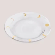 Set Van 4 Glazen Dessertborden Exton Transparant - Sklum