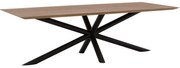 Goossens Excellent Eettafel Gs-1302, 260 x 110 cm rechthoekig