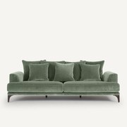 Bank, 3- of 4-zits, fluweel, ARMENTO