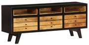 vidaXL Tv-meubel 120x30x50 cm massief mangohout