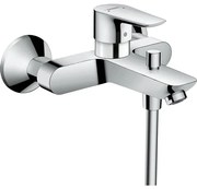 Hansgrohe Talis E badkraan met omstel en koppelingen chroom 71740000