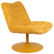 Zuiver Bubba Draaifauteuil Okergeel Retro Design