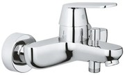 GROHE Eurosmart Cosmopolitan badkraan E met omstel en koppelingen chroom 32831000