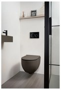 Xenz Gio randloos toilet 52cm met vortexspoeling en zitting coffee mat