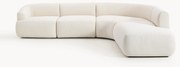 Modulaire bouclé hoekbank Sofia (4-zits)