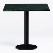 Vierkante Bartafel In Marmer Rocher Groen & ~60 Cm - Sklum