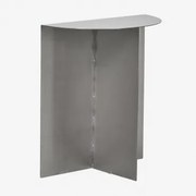Bijzettafel 40x20 Cm In Roestvrij Staal Nadina ↑45 Cm - Sklum