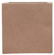 Pot Grigio cube Bronze