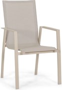 Tuinstoel stapelbaar Aluminium Zand/Beige Lifestyle Garden Furniture Ultimate   loft