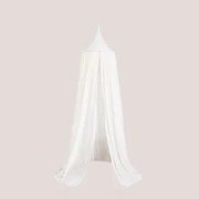 Yerlan Kids Katoenen Hemelbed Beige – Crème - Sklum