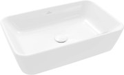 Villeroy & Boch Architectura Opzetwastafel Rechthoek Met Overloop 60x40,5x15,5 cm Alpin Wit