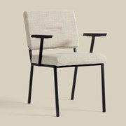 PEPP Interiors Soho Zand Eetkamerstoel Met Armleuningen