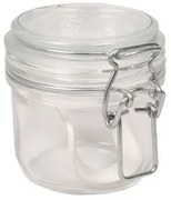 Beugelpot, glas, rond, 0,2 l