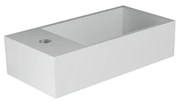 Royal Plaza Dee 2.0 fontein 36x18 cm 1 kraangat links zonder overloop wit 13489